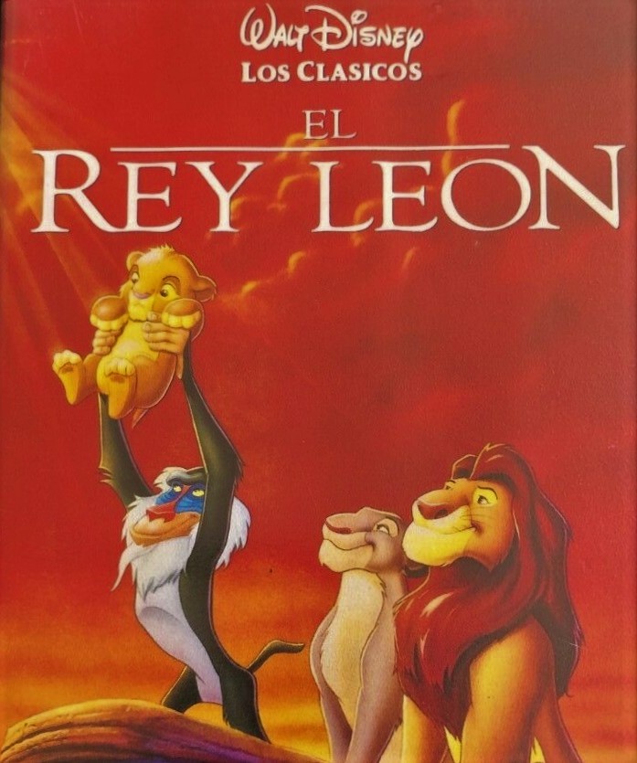 VHS EL REY LEON 1994