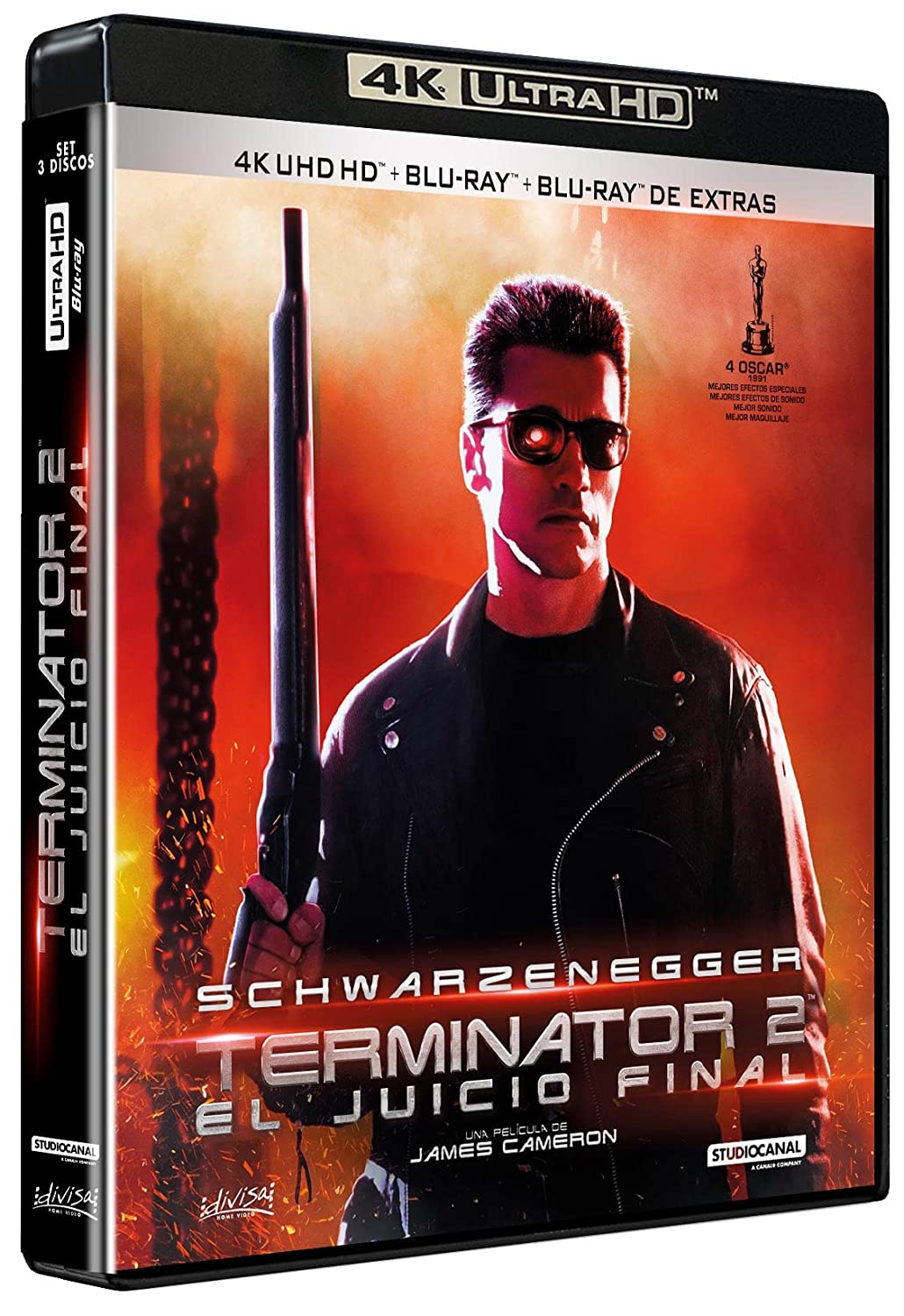 Terminator 2: El juicio final (4K UHD + Blu-ray + Blu-ray Extras)